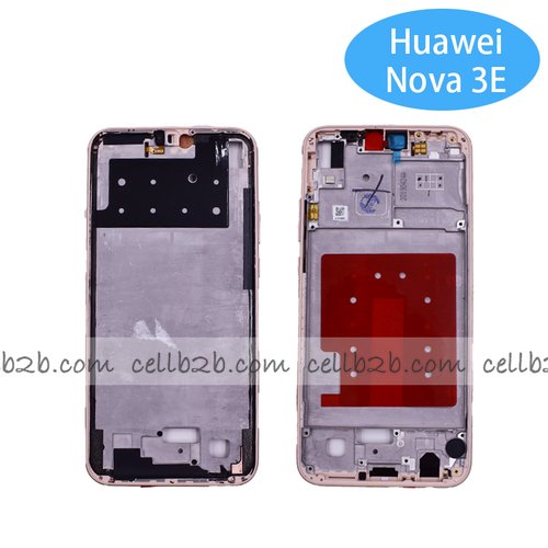 Carcasa intermedia para Huawei P20 Lite/ Nova 3e Rosa