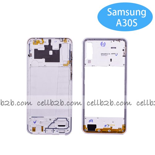 Carcasa intermedia para Samsung A30S A307F Blanca
