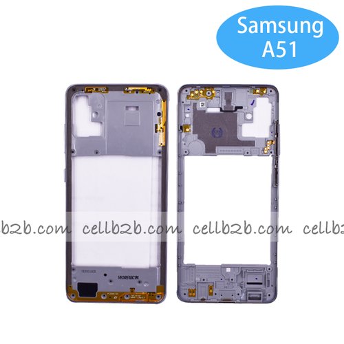 Carcasa intermedia para Samsung A51 A515F Blanca