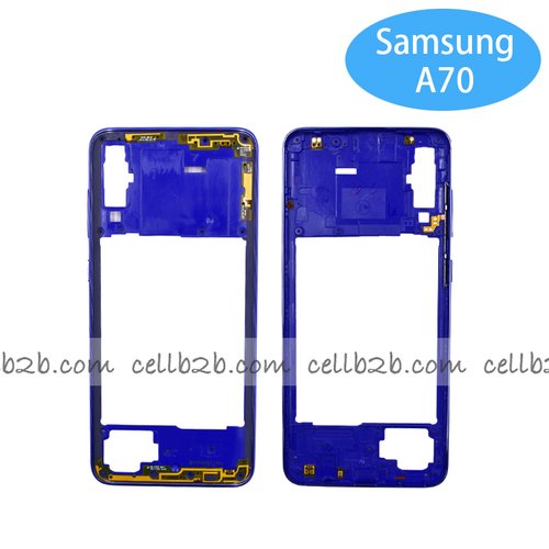 Carcasa Intermedia para Samsung A70 A705 Azul