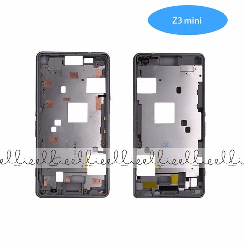 Carcasa intermedia para Sony Z3 mini Blanca