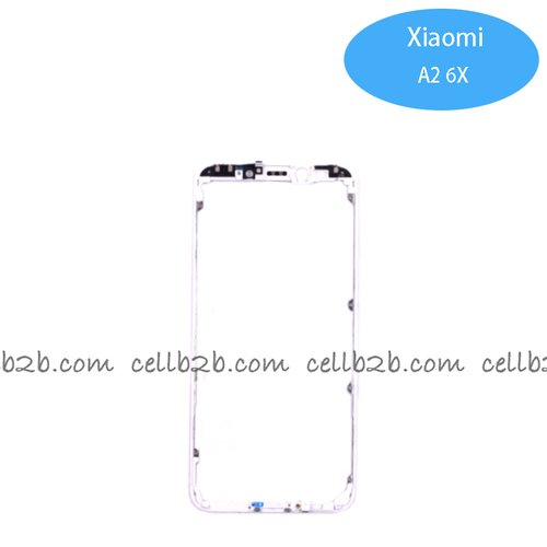 Carcasa Intermedia para Xiaomi Mi A2/ Mi 6X Blanco Original