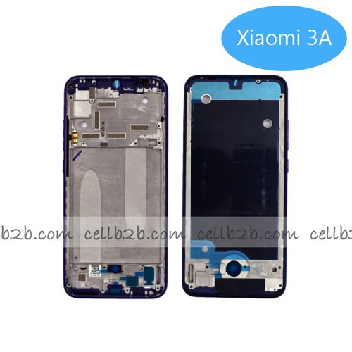 Carcasa Intermedia para Xiaomi Mi A3/ CC9E Azul Original