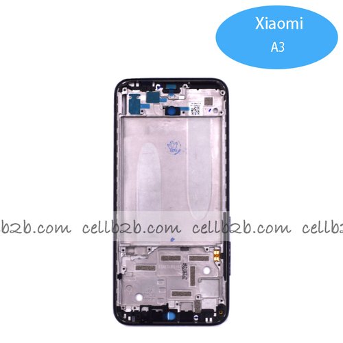 Carcasa Intermedia para Xiaomi Mi A3/ CC9E Gris Original