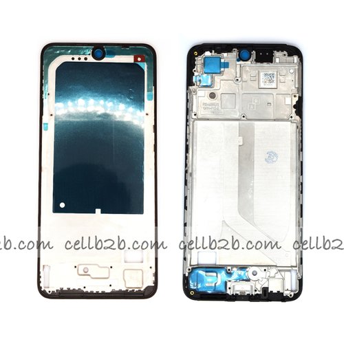 Carcasa Intermedia para Xiaomi Redmi Note 10 4G / 10S Negra Original