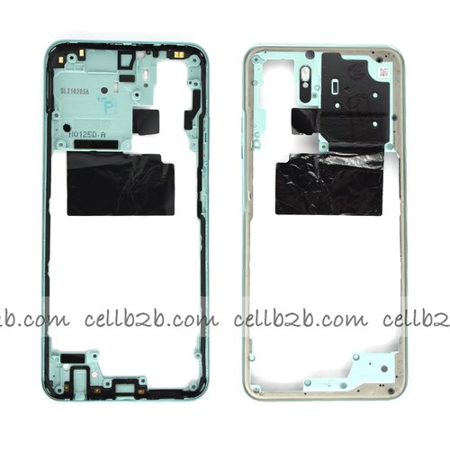 Carcasa Intermedia para Xiaomi Redmi Note 10 Verde Original