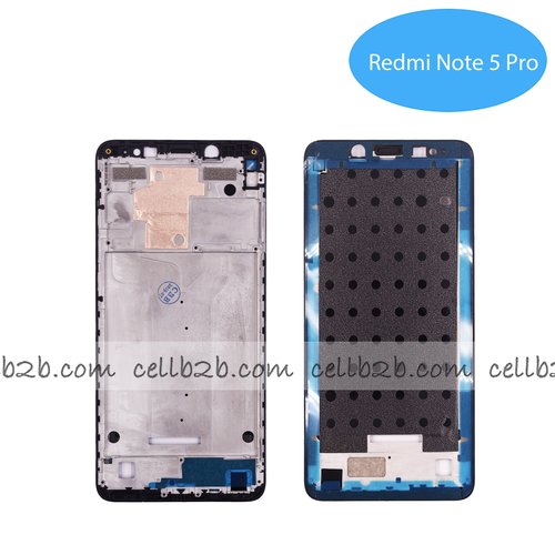 Carcasa intermedia para Xiaomi Redmi Note 5 Pro Negra