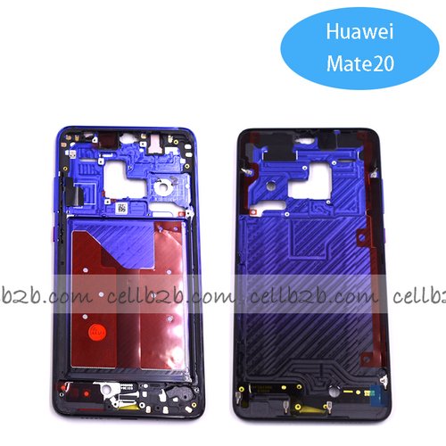 Carcasa intermedia para Huawei Mate 20 Azul Original