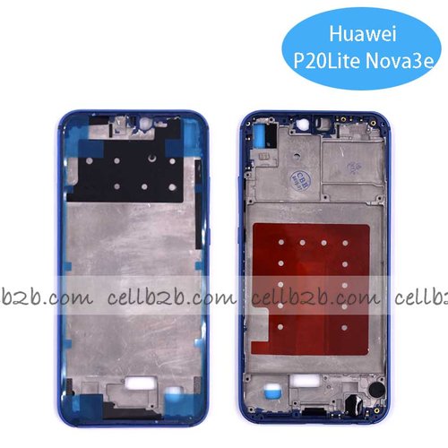Carcasa intermedia para Huawei P20 Lite/ Nova 3e Azul