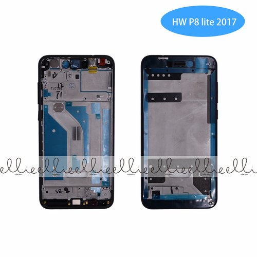 Carcasa intermedia para Huawei P8 Lite 2017 Negra