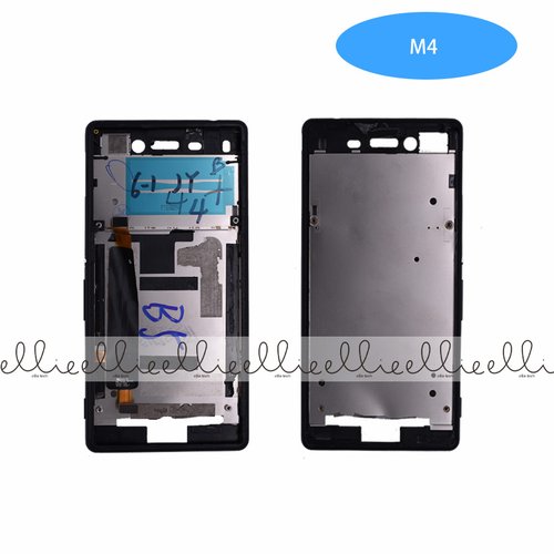 Carcasa intermedia para Sony M2 Negro