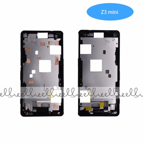 Carcasa intermedia para Sony Z3mini Negra