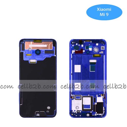 Carcasa intermedia para Xiaomi Mi 9 Azul Original