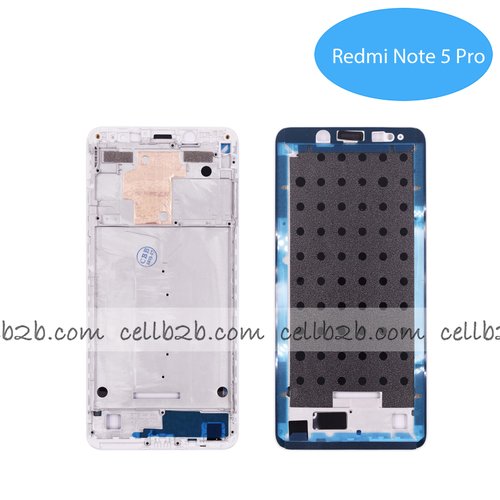 Carcasa intermedia para Xiaomi Redmi Note 5 Pro Blanca