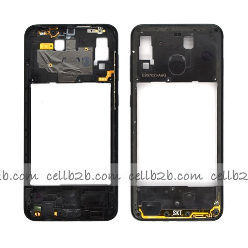 Carcasa Trasera para Samsung A20 A205F Negra