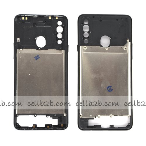 Carcasa Trasera para Samsung A20S A207F Negra