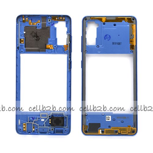 Carcasa Trasera para Samsung A41 A415F Azul