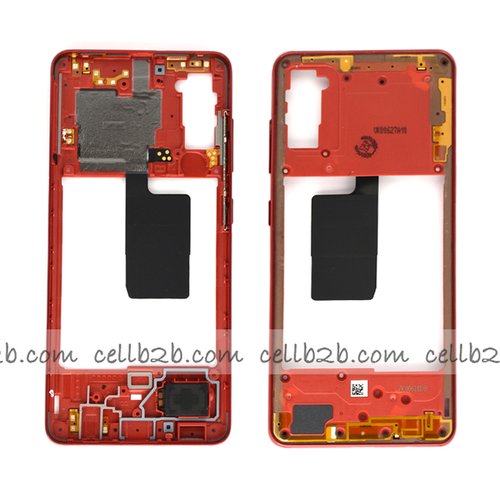 Carcasa Trasera para Samsung A41 A415F Roja