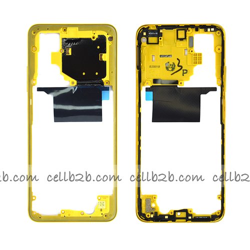 Carcasa Trasera para Xiaomi Poco M4 Pro 4G Amarillo
