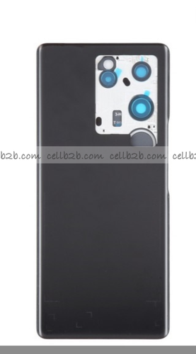 Tapa Trasera para VIVO V29 5G Negra CON LENTE