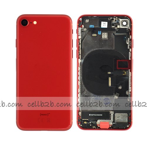 Chasis Con Recambio iPhone SE 2020 Rojo