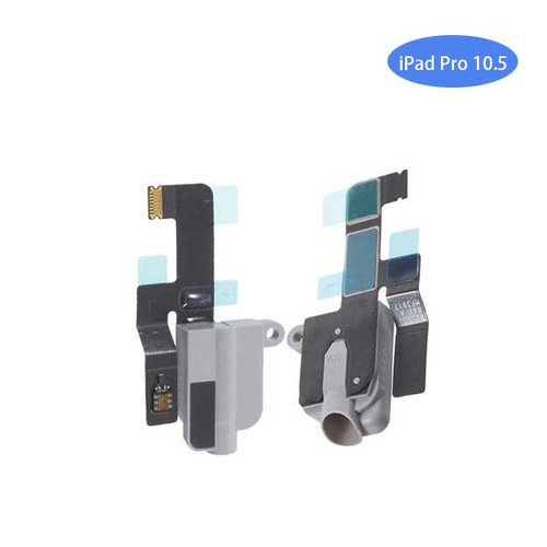 Conector de Audio Jack para iPad Pro 10.5 A1701 A1709 A1852 Negro