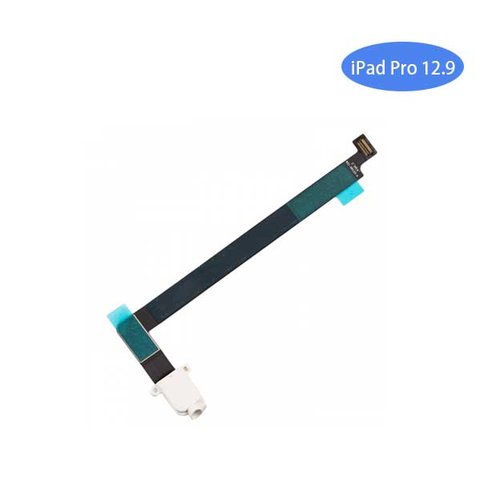 Conector de Audio Jack para iPad Pro 12.9 2015 A1584 Blanco