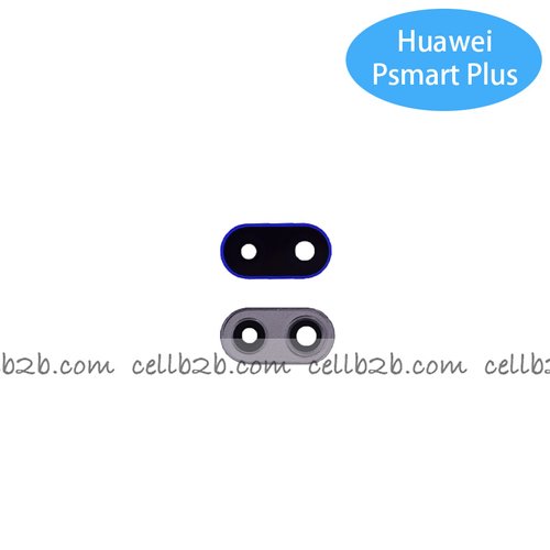 Cristal Cámara con Marco para Huawei P Smart Plus Azul camara