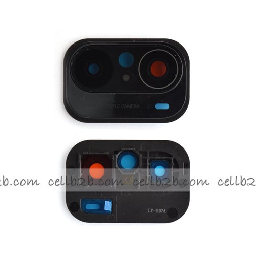 Cristal Cámara + Marco para Xiaomi Mi 11i 5G / Poco F3 5G Negro