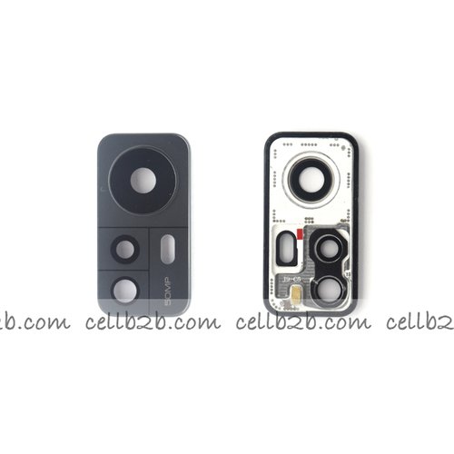 Cristal Cámara + Marco para Xiaomi Mi 12 / Xiaomi Mi 12X Gris camara