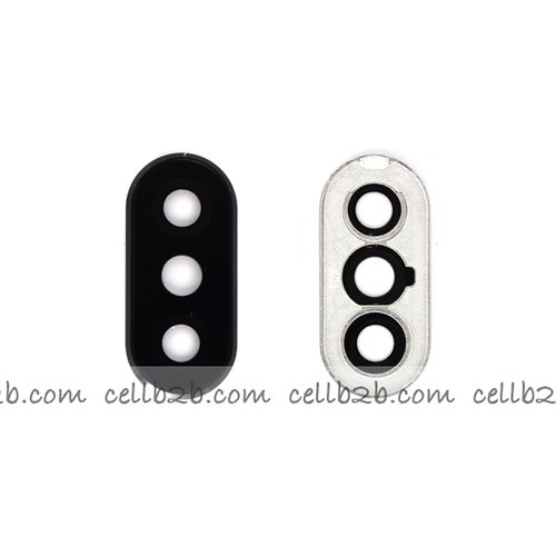 Cristal Cámara + Marco para Xiaomi Redmi Note 6 Pro Negro