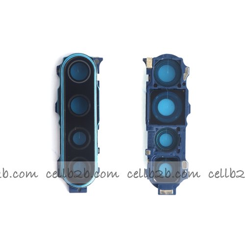 Cristal Cámara + Marco para Xiaomi Redmi Note 8/ 8T Azul camara