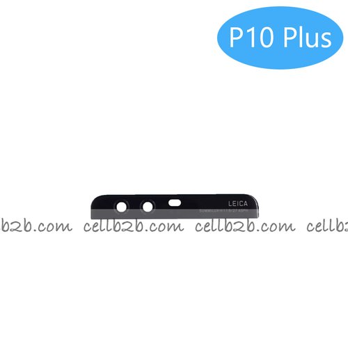 Cristal Cámara para Huawei P10 Plus Negro con pegatina camara