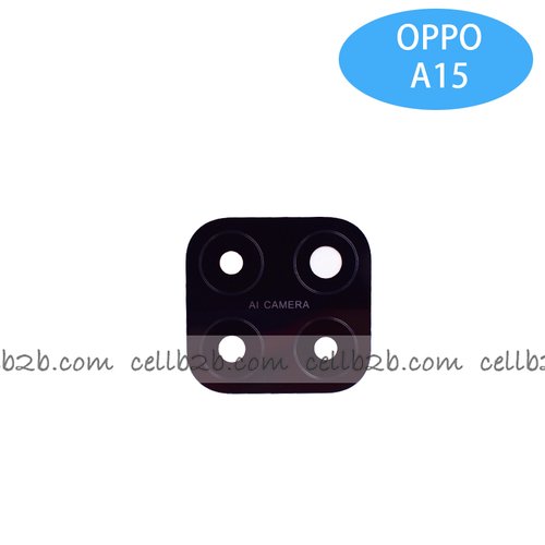 Cristal Cámara para OPPO A15 Negro camara