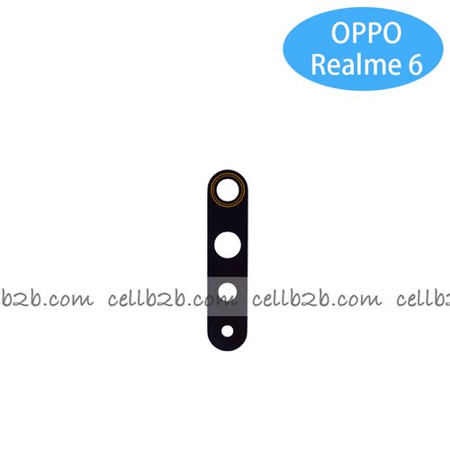 Cristal Cámara para Realme 6 Negro camara
