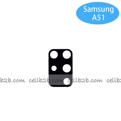 Cristal Cámara para Samsung A51 A515F Negra camara