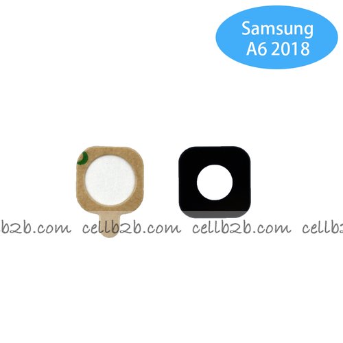 Cristal Cámara para Samsung A6 2018 A600F con pegatina camara