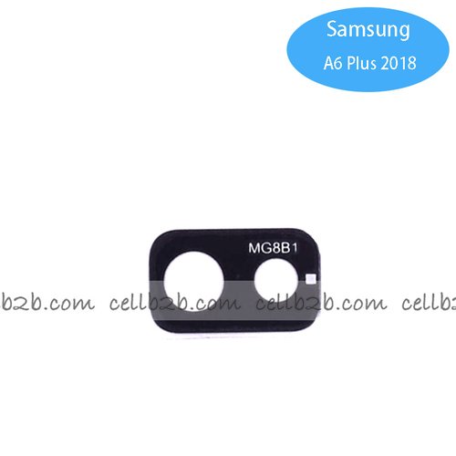 Cristal Cámara para Samsung A6 Plus A605F con pegatina camara