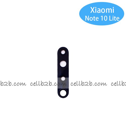 Cristal Cámara para Xiaomi Mi Note 10 Lite Negro camara