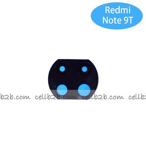 Cristal Cámara para Xiaomi Redmi Note 9T Negro camara