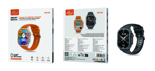 Ellietech SW109 Reloj Inteligente Deportivo 2.06″