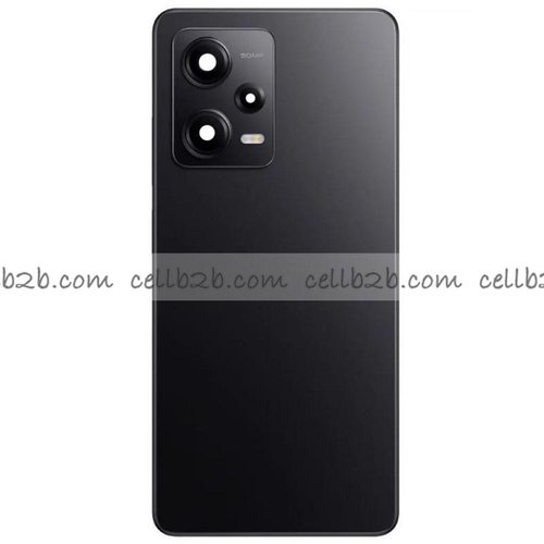 Tapa Trasera Xiaomi Redmi Note 12 Pro 5G Negra CON LENTE