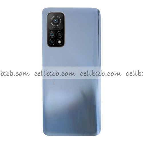 Tapa Trasera Xiaomi Mi 10T 5G / MI 10T Pro 5G Plateada CON LENTE