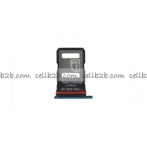 Bandeja SIM para Motorola Edge 30 Funsion XT2243-1 Azul