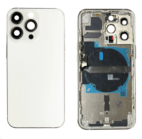 Tapa Chasis iPhone 13 Pro Blanco Con Recambios