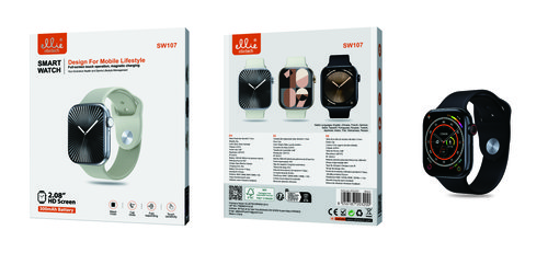 Ellietech SW107 Reloj Inteligente 2.08″
