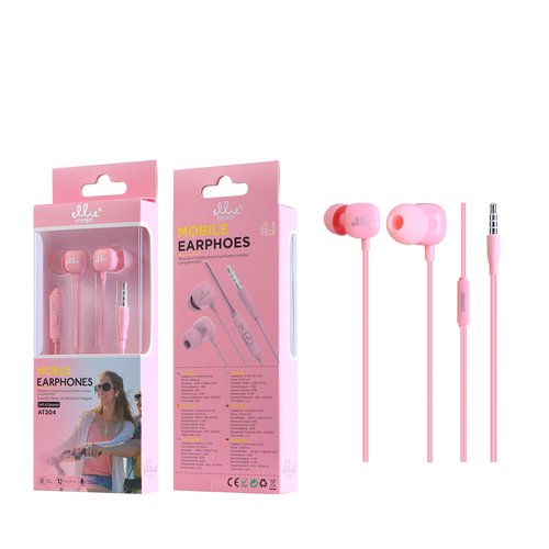 Ellietech AT204 Auriculares con Microfono