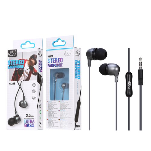 Ellietech AT206 Auriculares con Cable