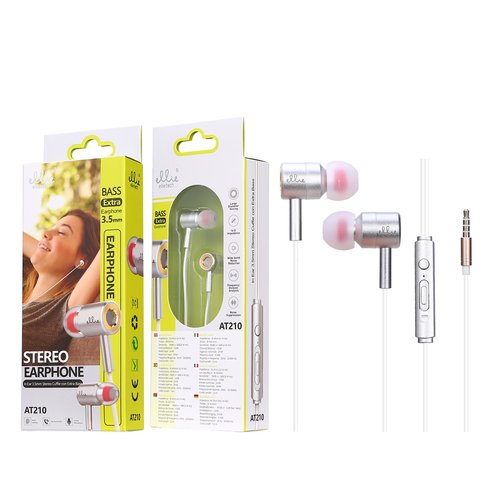 Ellietech AT210 Auriculares con Cable