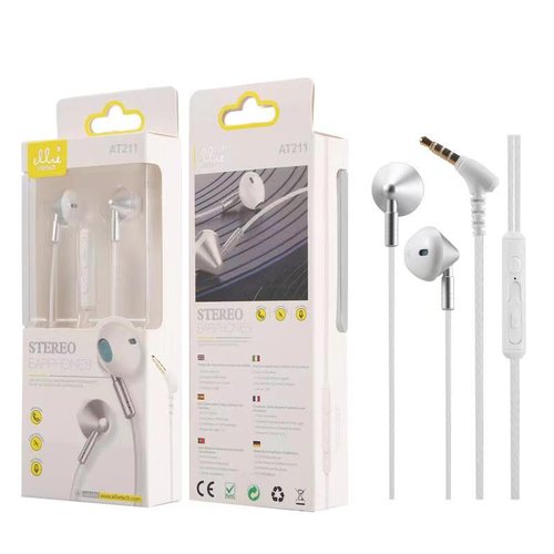 Ellietech AT211 Auriculares Estéreo Bajos Potentes con Micrófono